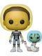 Funko Pop! Animation: Rick and Morty - Space Suit Morty with Snake 690