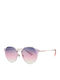 Bolon Eve Ochelari De Soare Pentru Femei Cu Ramă Metalică Rose Gold Și Lentile Violet Degrade BL7109A30