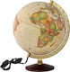 Cosmic Illuminated World Globe with Diameter 30cm