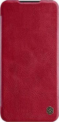 Nillkin Qin Synthetic Leather Book Red (Galaxy A30s)