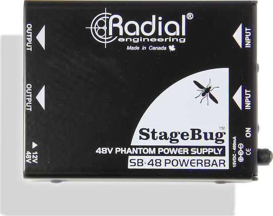 Radial StageBug SB-48 Phantom Power Τροφοδοτικό Μικροφώνου