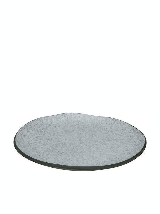 HFA Granite Πιάτο Γλυκού Οβάλ από Πορσελάνη Γκρ...