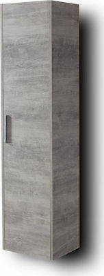 Martin Savina 40 Badezimmersäule Wandhängeschrank H40xB32xH160cm Cement