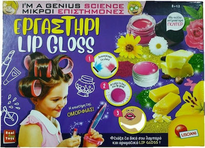 Real Fun Toys Εργαστήρι Lipgloss Labor Ich bin ein Genie für 8-12 Jahre