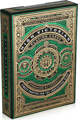 Theory11 High Victorian Plasticized Collectable Card Deck Green