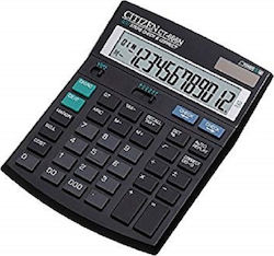 Citizen CT-666N Calculator Accounting 12 Digits in Black Color