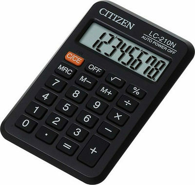 Citizen LC-210N Taschenrechner Herrenuhren 8 Ziffern in Schwarz Farbe