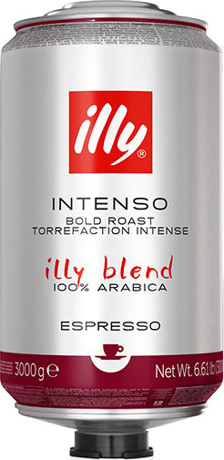 Illy Cafea Espresso Arabica Intenso Pro Box Boabe în Cutie 3kg