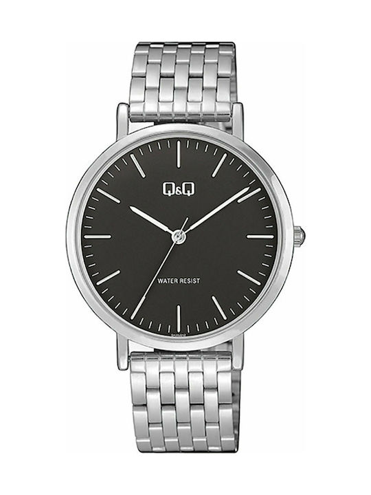 Q&Q Watch with Silver Metal Bracelet