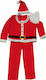 Fun World Kids Christmas Costume Santa Claus Red 5749