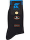 Pournara Herren Thermo Socken Schwarze