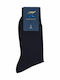 Pournara Men's Solid Color Socks Blue