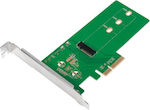 LogiLink PCIe към M.2 PCIe SSD (PC0084)
