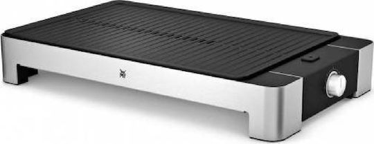 WMF Table Ribbed Lono Επιτραπέζια Ηλεκτρική Ψησταριά Αυλακωτής Πλάκας 2000W Ανοξείδωτη με Ρυθμιζόμενο Θερμοστάτη 27x41εκ.