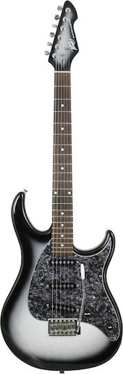 Peavey Raptor Custom Electric Guitar Stratocaster with SSS Pickup Configuration Silverburst