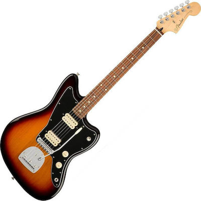Fender Ηλεκτρική Κιθάρα Player με HH Διάταξη Μαγνητών και Tremolo Ταστιέρα Pau Ferro σε Χρώμα 3-Color Sunburst