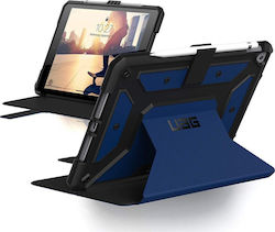 UAG Metropolis Flip Cover Piele artificială / Plastic Albastru (iPad 2019/2020/2021 10.2'' - iPad 2019/2020/2021 10.2'') 121916115050