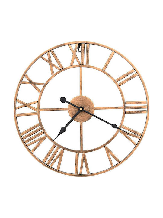 vidaXL Antique Wall Clock Metallic 40cm