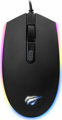 Havit MS1003 RGB Gaming Gaming Maus Schwarz