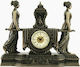 Unicorn Studio Ashtray Tabletop Clock Metal Bronze