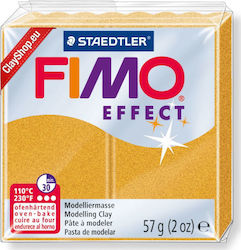 Staedtler Fimo Effect Polymer Clay Yellowς 57gr 8020-11