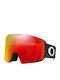 Oakley Fall Line Ski & Snowboard Goggles Kids Black with Lens in Red Color