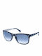 Italia Independent Men's Sunglasses with Gray Plastic Frame and Light Blue Gradient Lens 0112.096.000