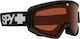 Spy Crusher Ski & Snowboard Goggles Kids Black with Lens in Brown Color