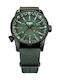 Traser H3 Watch Battery with Green Fabric Strap