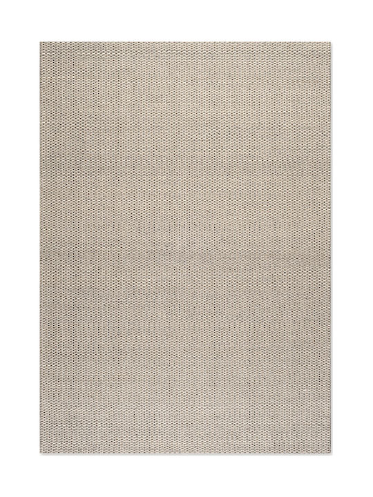 Tapicap Plex Lines 114 Handmade Rug Rectangular Silver-White