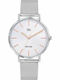 Go Girl Only Women's Watch 36mm Battery with Silver Metal Strap