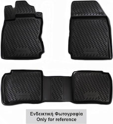 Novline Set Față și Spate 4 Bucăți Pentru Citroen C3 Aircross 2018+ Negru Novline Set Față și Spate 4 Bucăți Pentru Citroen C3 Aircross 2018+ Negru