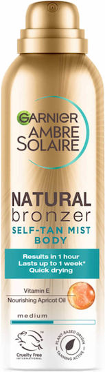 Garnier Ambre Solaire Trockener Selbstbräuner Mist Körper Mittel 150ml