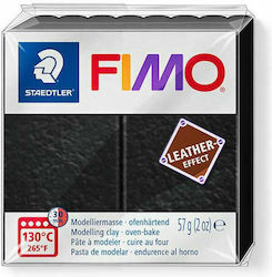 Staedtler Fimo Leather Effect Polymer Clay Schw...