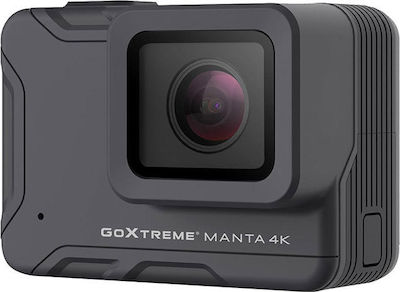 EasyPix GoXtreme Manta Action 4K Ultra HD Camera Waterpoof Wi-Fi Connected with Display 2" Black