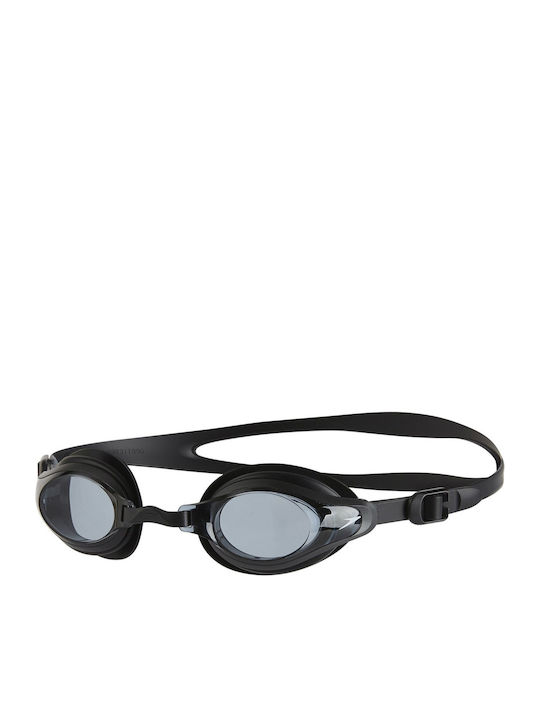 Speedo Mariner Supreme Adult Swimming Goggles with Anti-Glare Lenses Black