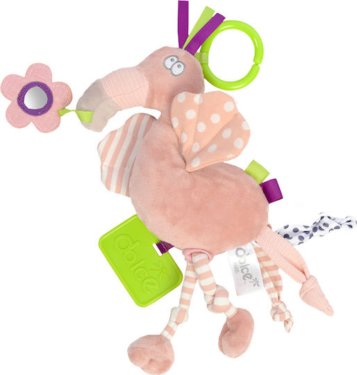 Dolce Animal Flamingo made of Fabric with Sounds for 0++ Months