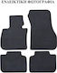 Petex Set of Front and Rear Mats 4pcs for Seat Cordoba 2002-2008 Black
