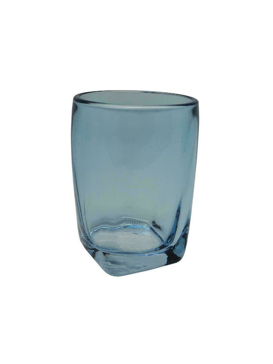 Ankor Glass Cup Holder Countertop Blue