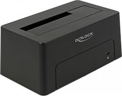 DeLock Hard Drive Docking Station SATA 2.5" / 3.5" with Connection USB-C (63958)