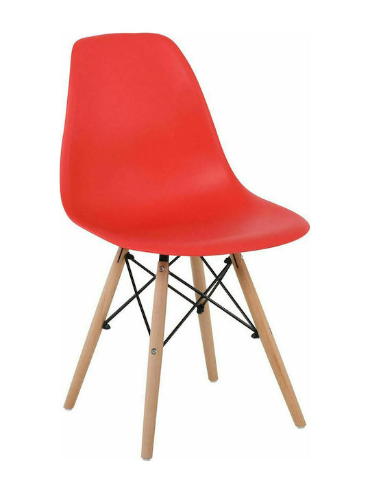Art Stühle Küche Red 1Stück 47x54x82cm
