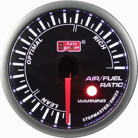 Auto Gauge Air/Fuel Αυτοκινήτου Μαύρο