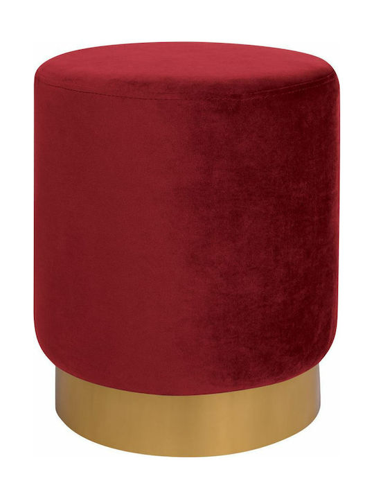 Stool For Living Room Upholstered with Velvet L...