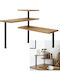 Click Tabletop Bamboo Rack 43x43x38cm Beige