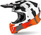 Airoh Twist 2.0 Frame Motocross Helmet ECE 22.05 1240gr Orange Matt AIR000KRA179