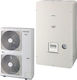 Toshiba Αντλία Θερμότητας 8kW Τριφασική 60°C Split