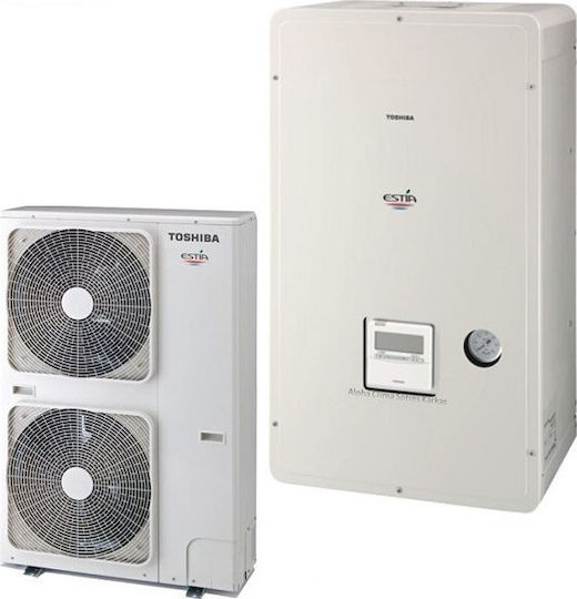 Toshiba Αντλία Θερμότητας 8kW Τριφασική 60°C Split