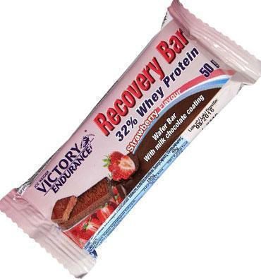 Weider Victory Endurance Recovery Bar with 32% Protein & Flavor Strawberry 50gr