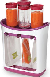 Infantino Plastic Baby Food Preparation Set Squeeze Station for 4+ months Purple