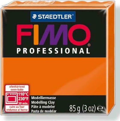 Staedtler Fimo Professional Polymer Clay Orange 85gr 8004-4